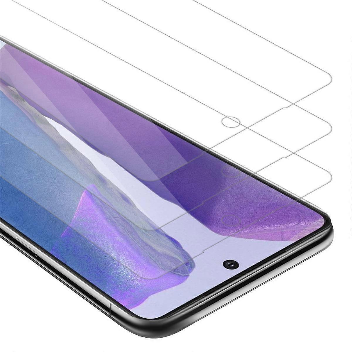 3x Screen protector compatible with Samsung Galaxy Note 20
