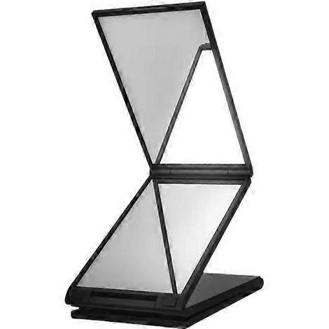 Four-sided folding mirror. Compact 360-degree multi-angle folding mirror (new)