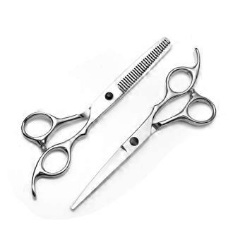 Hair Cutting Scissors Kit 6 Inch Stainless Steel Shears with Sharp Precision Blades and Ergonomic Grip