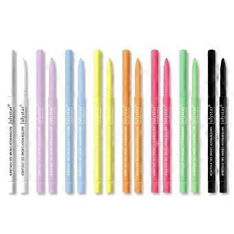 Waterproof Eyeliner Pen Set 8 Colors UV Glow and Metallic Glitter, Long Lasting Smudgeproof Makeup Gift Kit