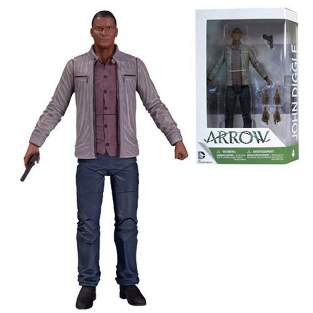 Arrow John Diggle 7-inch Tall Stylized Excellent Quality Display Action Figure