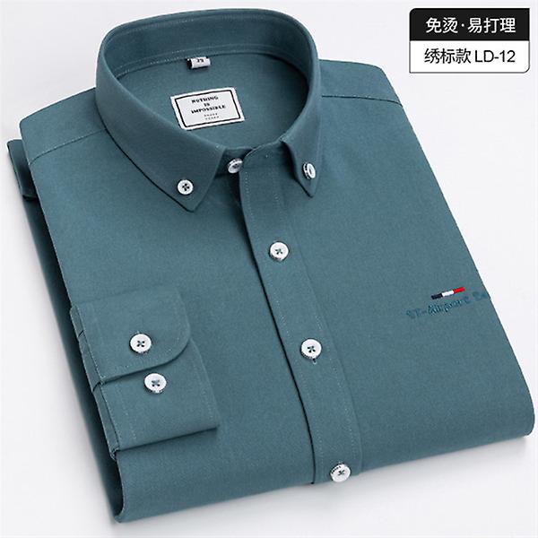 2022 Spring And Autumn Trend New Brand Men's Shirts Combed Long-staple Cotton Non-iron Business Casual Handsome Shirts