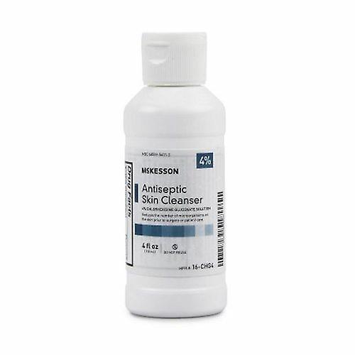 McKesson Αντισηπτικό Καθαριστικό Δέρματος 4 oz. Flip-Top μπουκάλι 4% Δύναμη CHG (γλυκονική χλωρεξιδίνη) / , Count of 48 (Συσκευασία του 1)