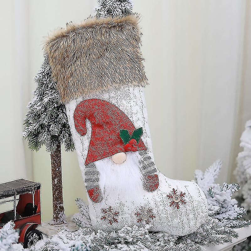 Christmas Stocking Hanging Stocking Christmas Ornament Gift Present Tree Dcor