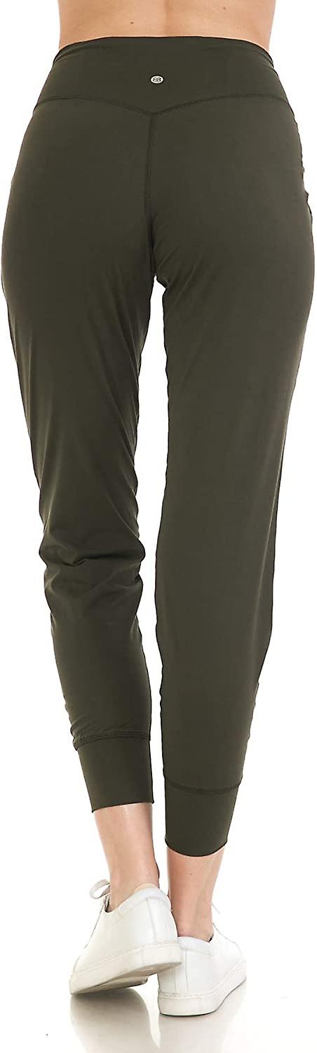 Leggings Women's Buttery Popular Prints BAT6 Activeflex Slim-fit Jogger-olive