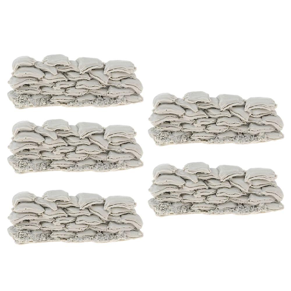Pieces 1:35 Resin Soldier Scenario Accessories Kit Scene Model Sandbag Kit