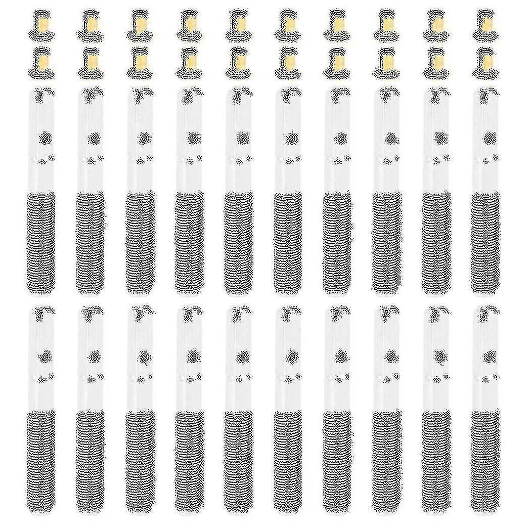 20 Pcs Lyre Harp Tuning Pin Nails With 20 Pcs Rivets Set For Lyre Harp Small Harp Musical Stringed