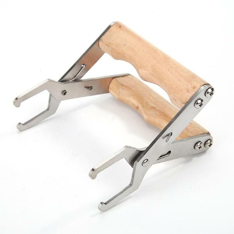 Stainless Steel Hive Frame Lifter Plier, Beehive Frame Grip Holder Beekeeper Tool 13X9.5X5cm,