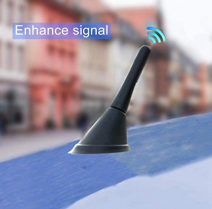 Black 6.5cm Car Radio Roof Short Antenna Accessories For Opel Insignia ...