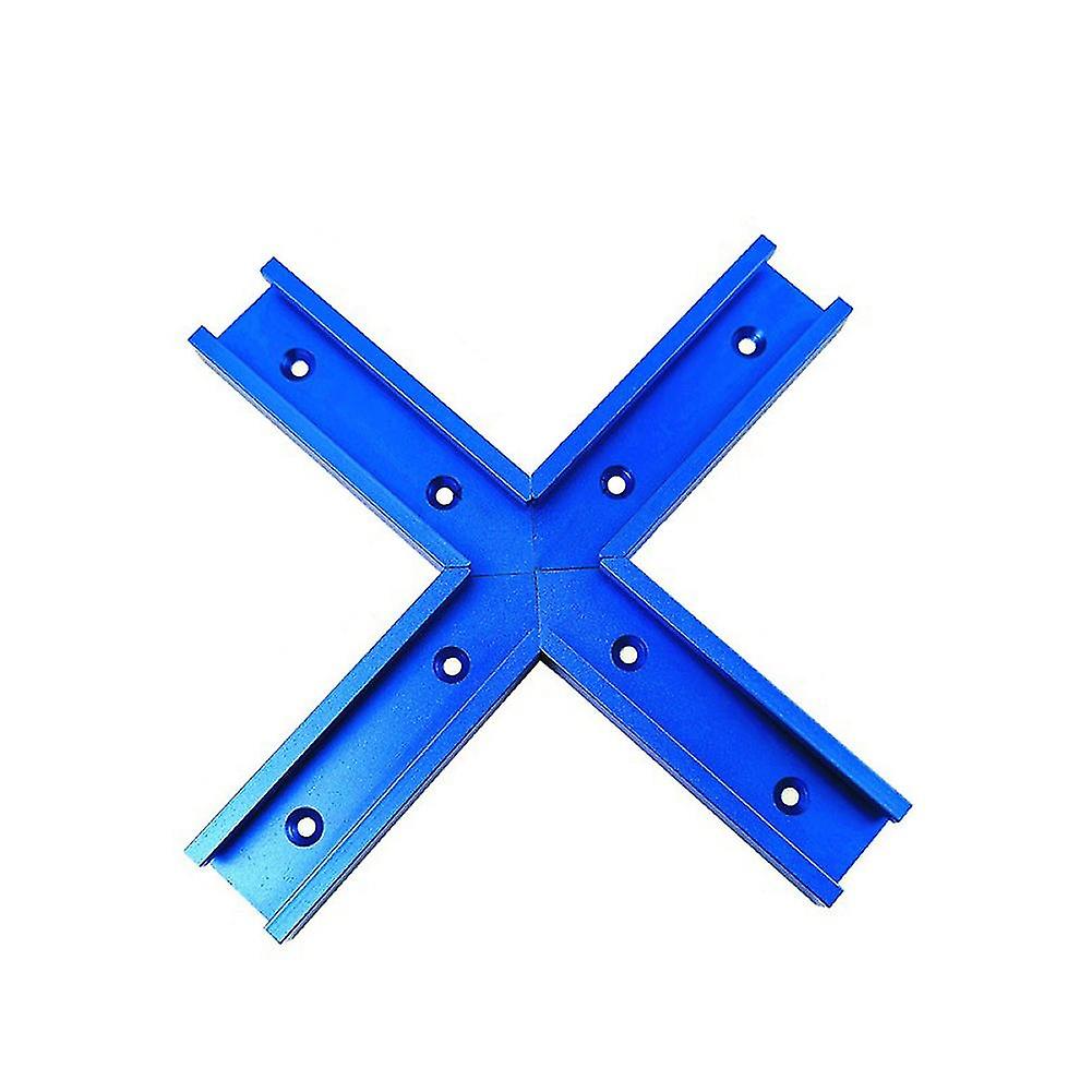 Menuiserie Aluminium T-track Slot Slider Cross Connector Table Saw Miter Jig