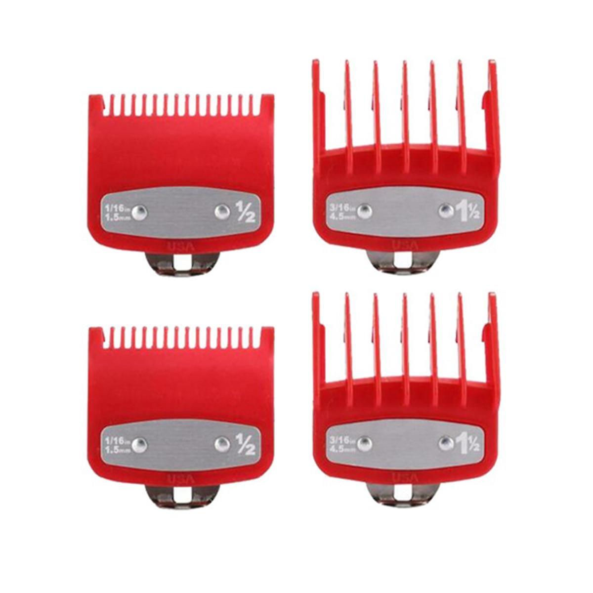 2 Set for Hair Clipper Guide Comb Set Standard Guards Attached Trimmer Style Parts