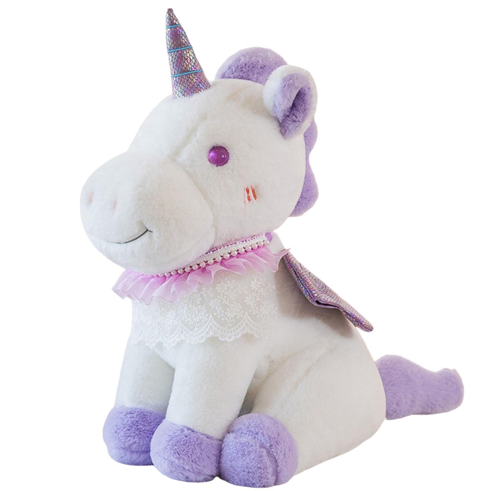 Cartoon Unicorn Plush Toy Stuffed Animal Doll Soft Comfortable Skin-friendly Plush Toy For Kids Birthday Children's Day Gifts
