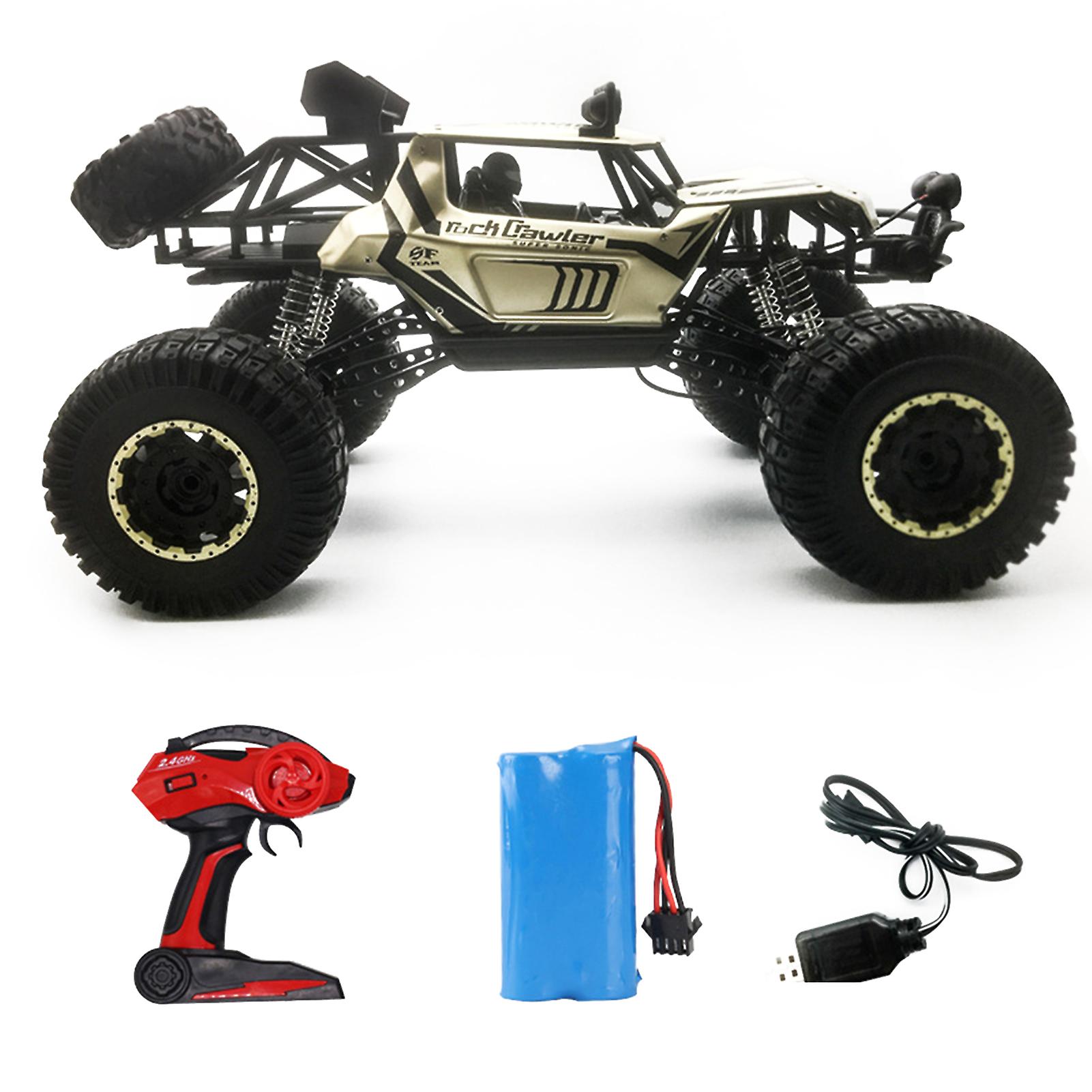 Ultra-large 1:8 Scale Remote Control Truck 4WD High Speed Car Crawler Toy