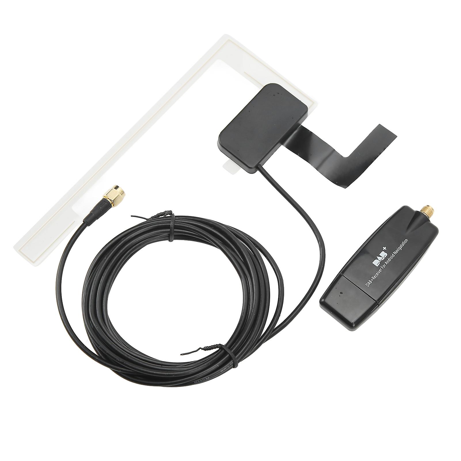 Car DAB Digital Radio Receiver DAB Box Adapter Universal for Android 4.4 Car Navigation