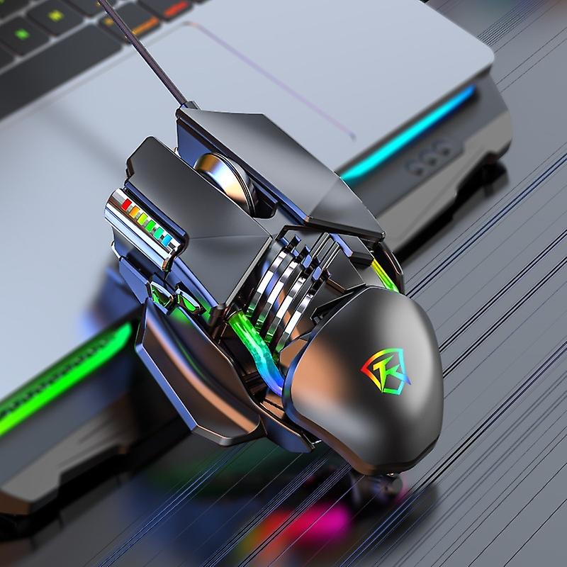 Y-FRUITFUL Mechanical Appearance Wired Mouse