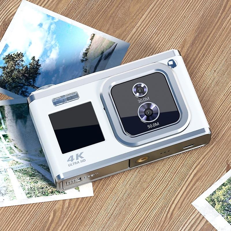 4K Optical Dual Lens Digital Camera 50MP Dual Screen Camera