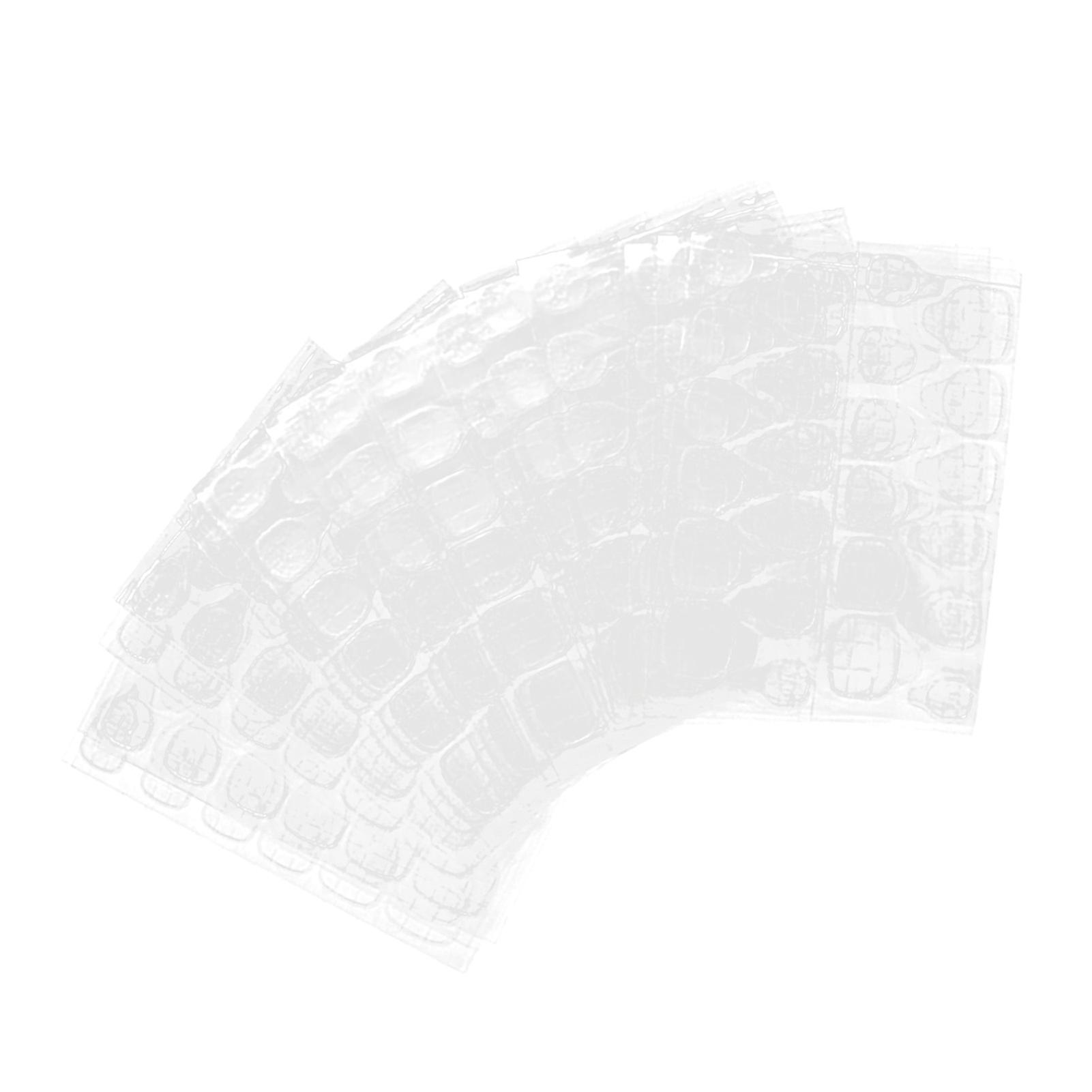 50 Sheet Thin Nail Adhesive Tabs Long Lasting Double Sided Waterproof Transparent Breathable Nail Glue Sticker