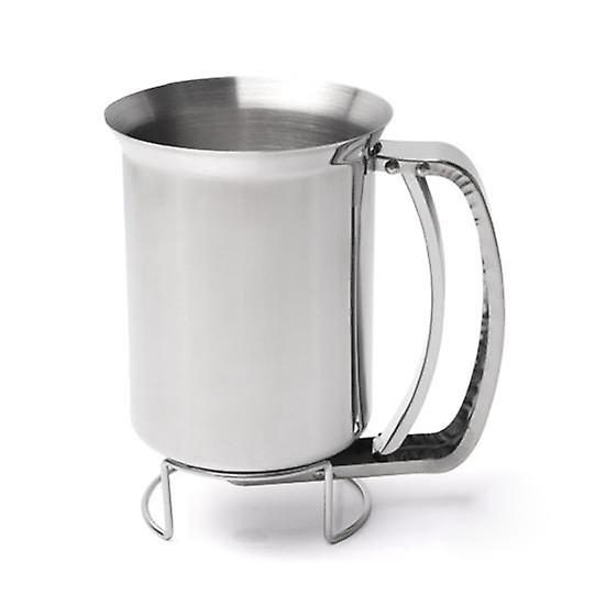 قمع عملية بسيطة الطبخ الغذاء الصف فائدة الفولاذ المقاوم للصدأ فاصل كب كيك خليط مخبز العرض