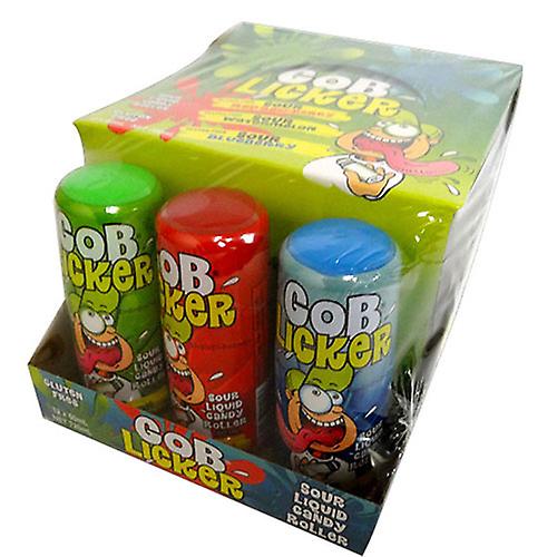 ASSORT. A Gob Sour Roller Licker Candy 60mL Gluten Free Delicious Yummy Flavour