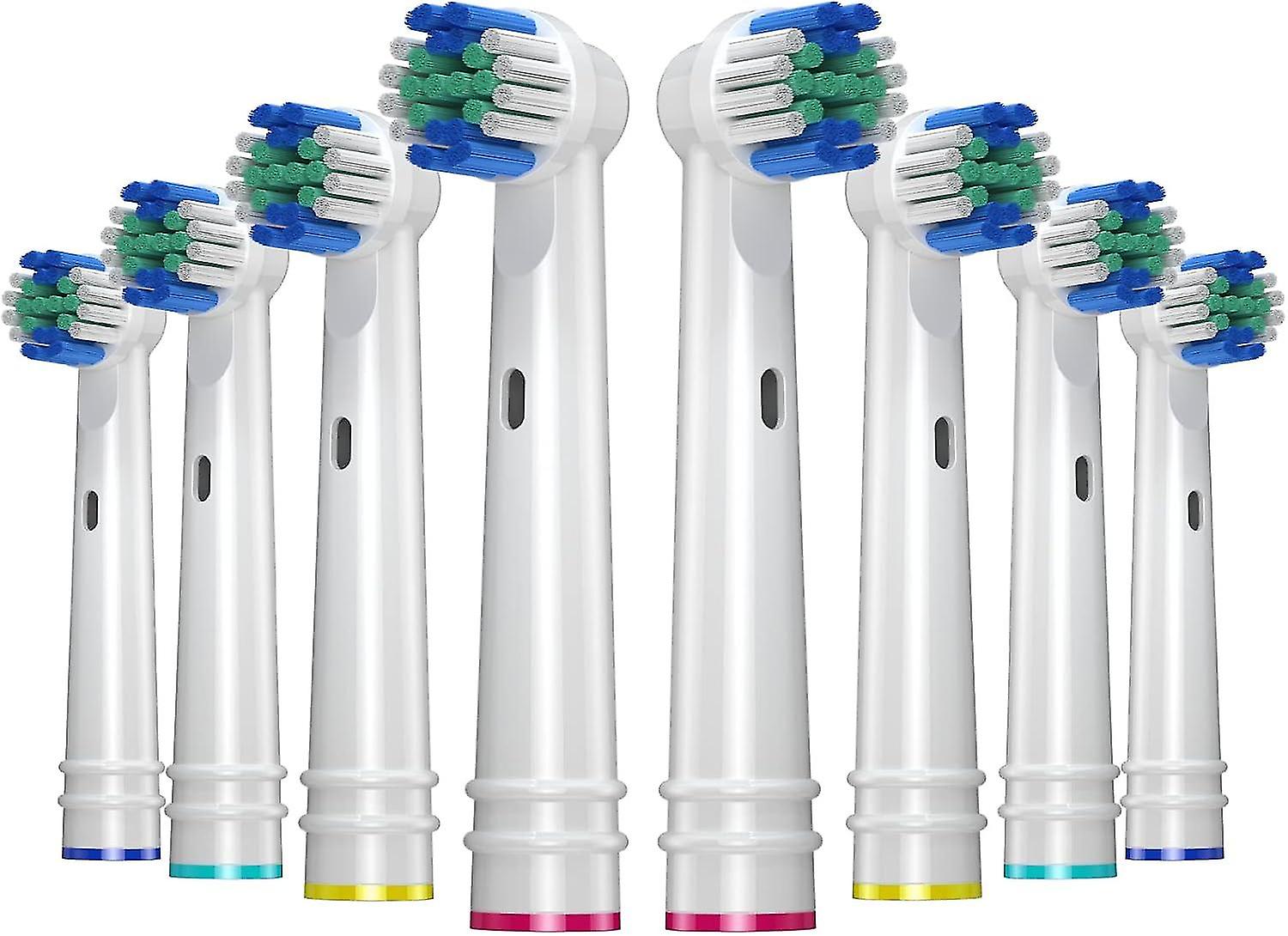 Replacement Brush Heads for , 8 Pack Electric Toothbrush Heads for Braun, EB17-P Precision Clean Brush Head gift for men/women