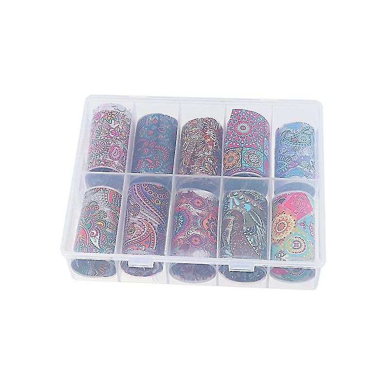 10pcs Flower Nail Stickers
