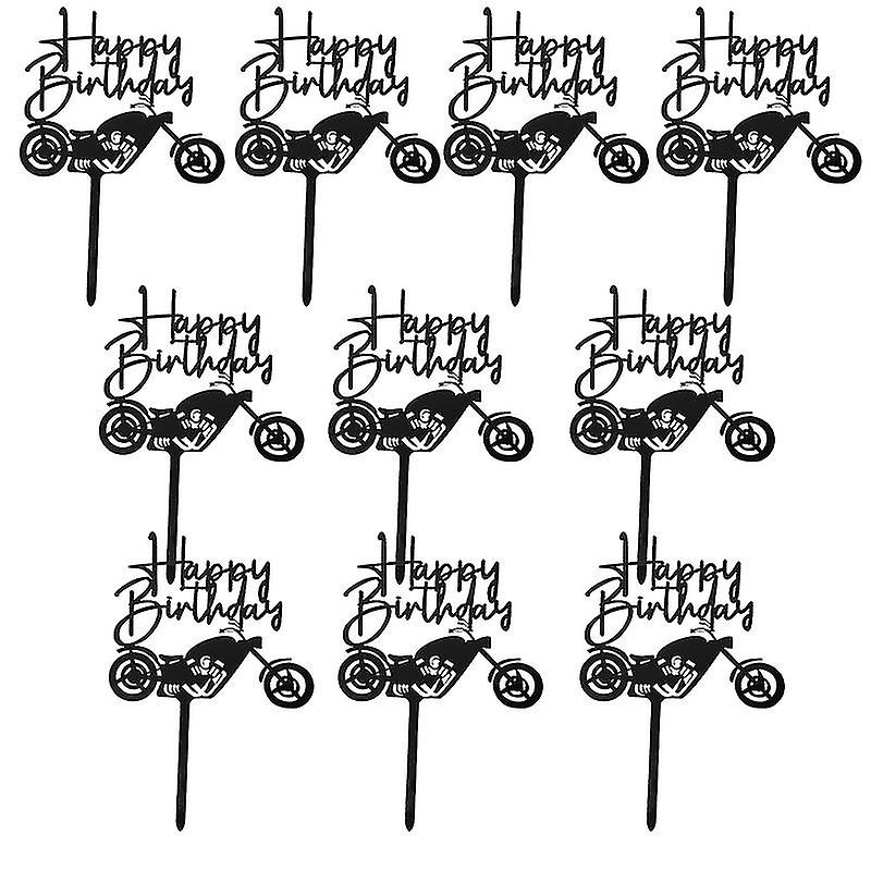 The New 10pcs Party Cake Topper