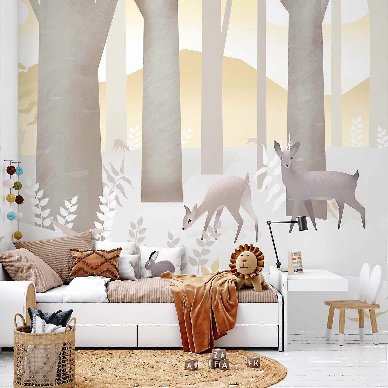 Self-adhesive Wall Mural - Fairy-Tale Forest - Third Variant