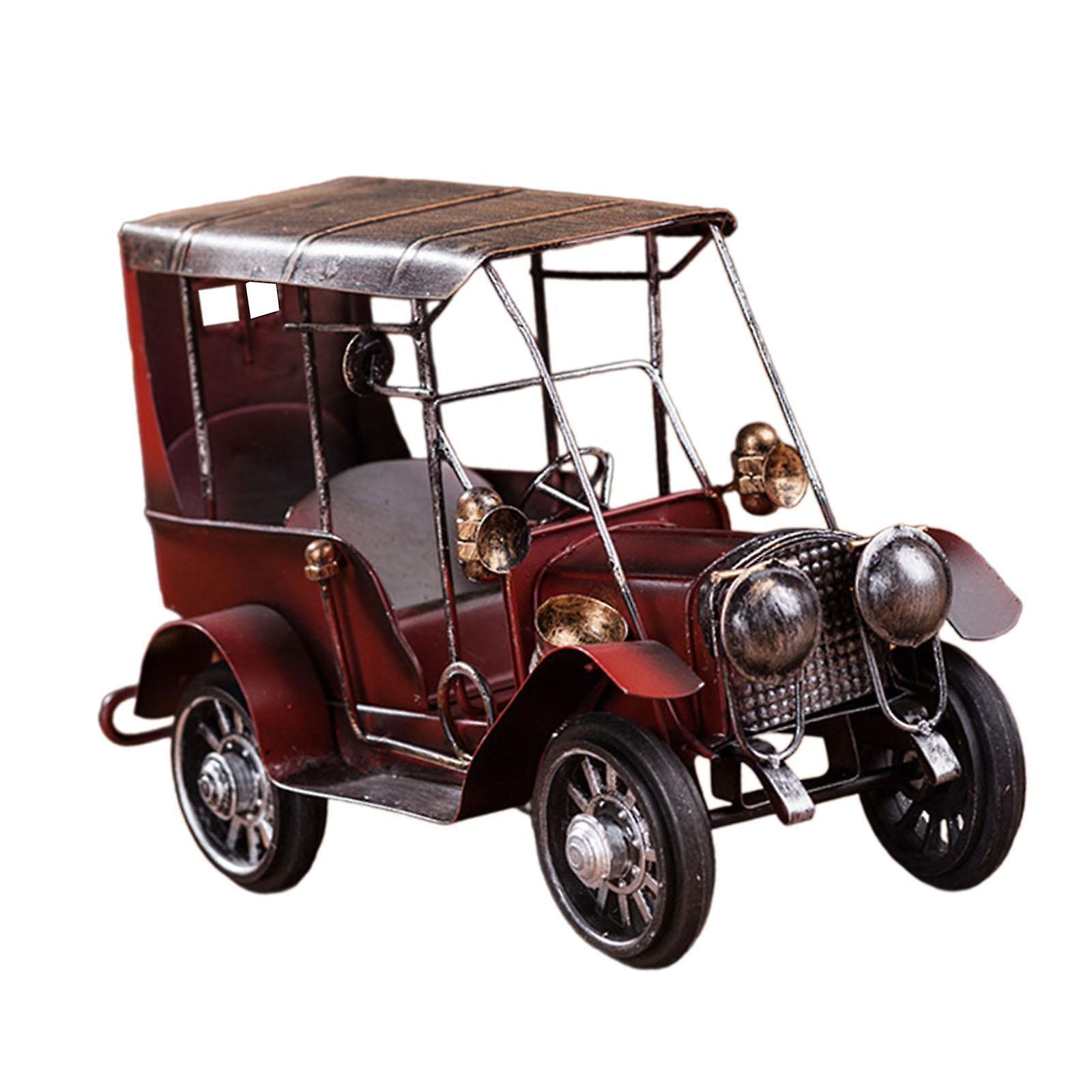 Classic Car Model Accessories Decor Desktop Ornament for Bookshelf Home Desk