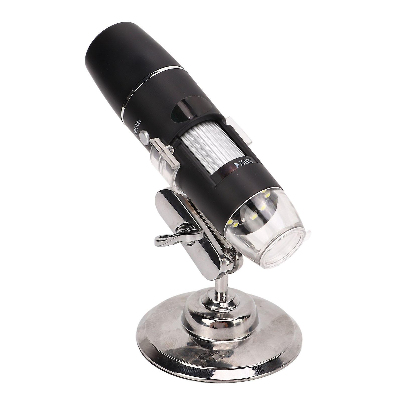 1000X Wireless Digital Microscope WIFI HD Real Time Handheld Microscopes with Correction Ruler for Android for IOS Tablet Phone