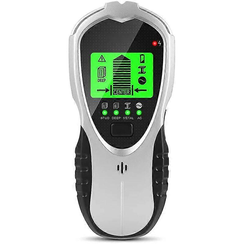 Locator, Line Finder Multifunction 4 in 1 Wall Scanner Detector with LED Display Audio Alarm, Metal Detector Cable Detector Line Locator for Live AC C