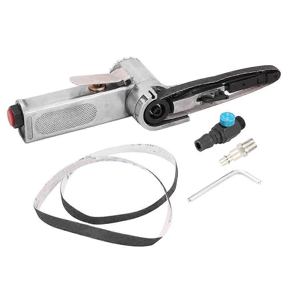 10mm Pneumatic Air Belt Sander Polisher Grinding Machine Tool E2U448
