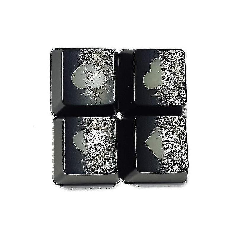 4pcs Shine Through Keycaps Abs Backlit Etched Shine-through Light Oem Keycaps