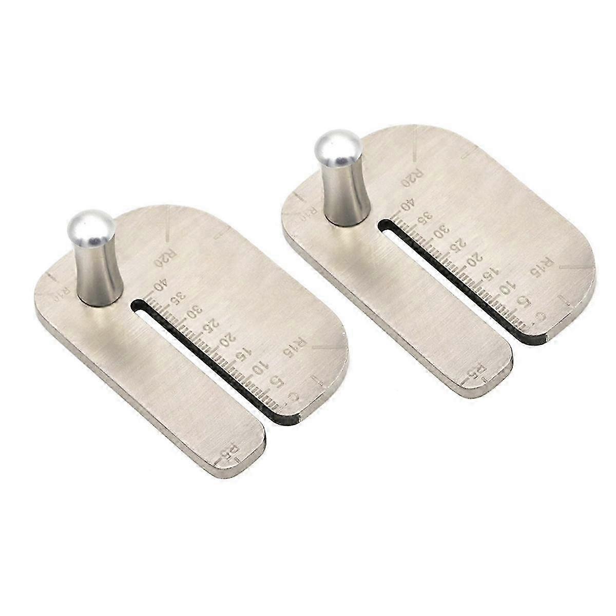 2 قطعة الفولاذ المقاوم للصدأ الجلود سحب المجلس عملية قطع مسطرة أداة قطع الجلود قطع الوخز الحديد الملحقات المساعدة