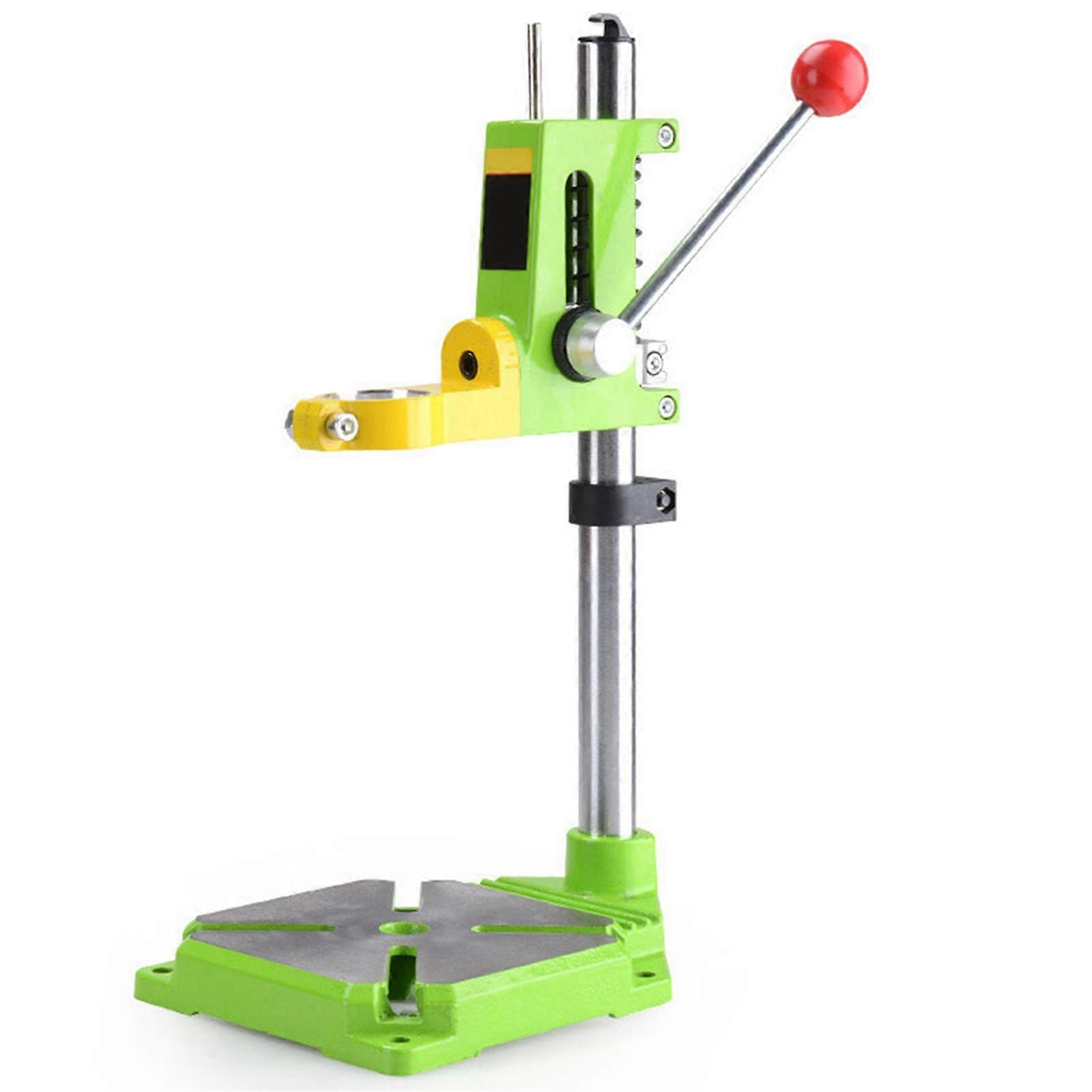 Electric Drill Stand 360 Degree Rotatable Height Adjustable Mini Bench Drill Press Clamp Holder
