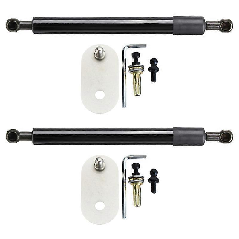 Ammortizzatore Portellone Posteriore Per Dodge Ram 1500 2500 3500 2009-2018 | Kit Con Staffa E Cavo | Acciaio Nero