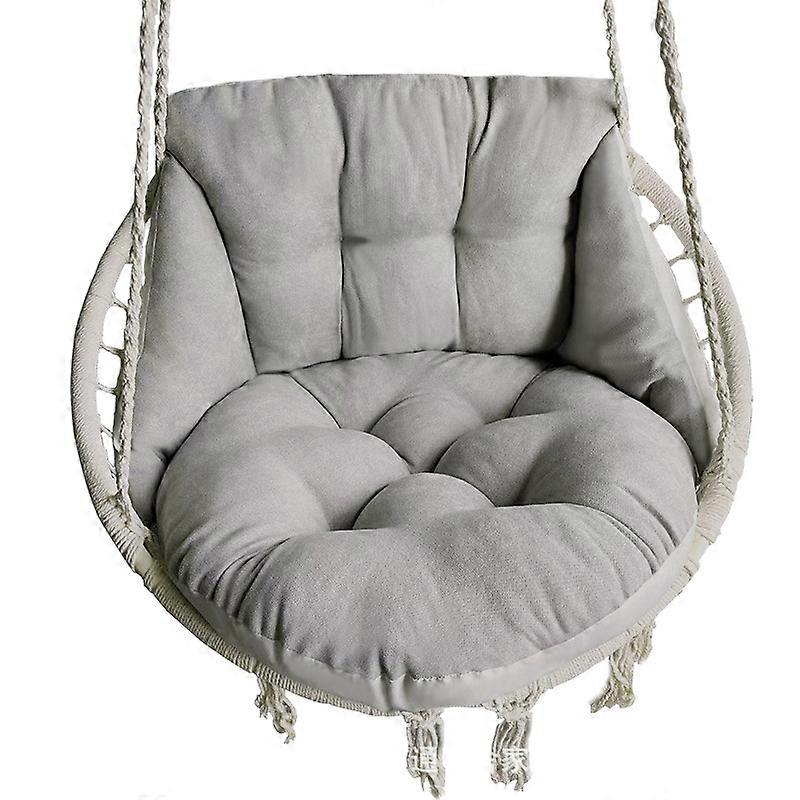 65*70*46CM Hanging Basket Cushion,Crystal velvet Big Swing Cushion Cushion Hanging Chair Cushion,Single Hanging Basket Rattan Chair Cushion