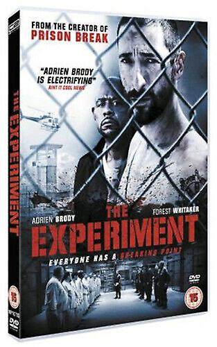 O DVD experimento (2010) Adrien Brody Scheuring (DIR) cert 15 - Região 2