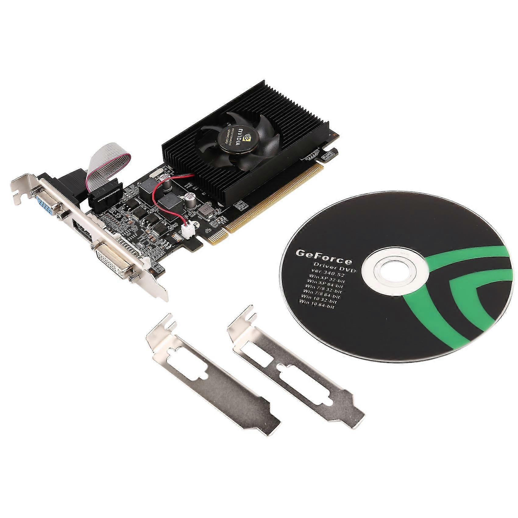 Gt210 1g D2 64bit Card, Dual-screen Bright Card Supports And Small Chassis/all-in-one/desktop