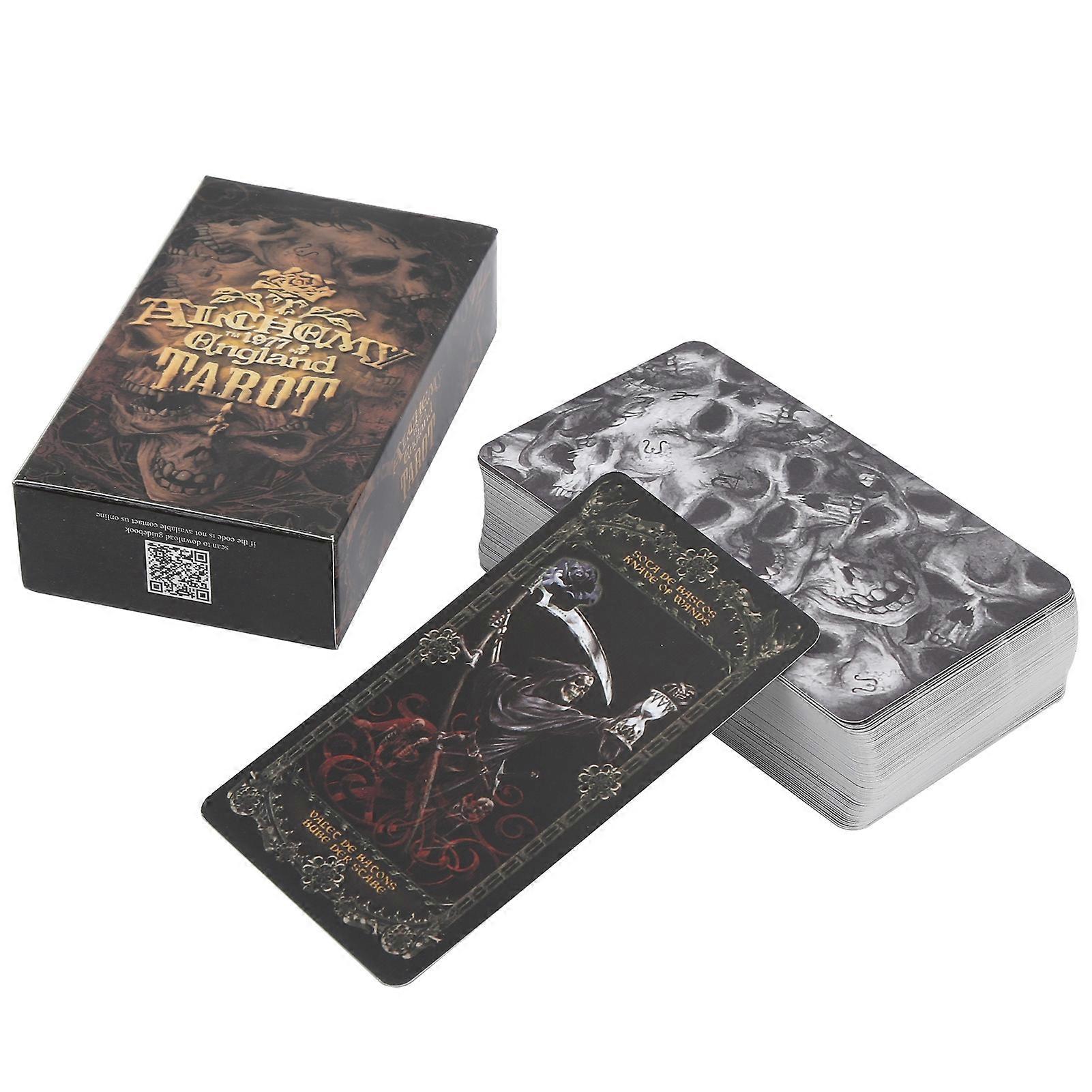Interaction Board Game Tarot Divination Cards Copper Printing Paper Playing CardsTarot Card