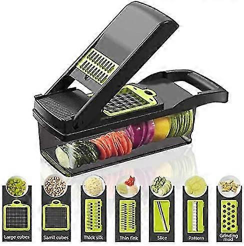 Multifunctional Smart Vegetable Slicer 7 In 1 Adjustable Vegetable Cutter