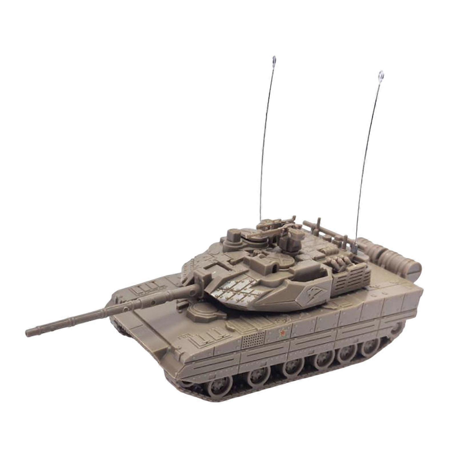 1:72 Scale Tank Model Assemble Armored Tank Model for Gifts Display Children green 15