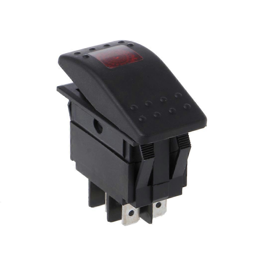 12V voiture bateau rocker interrupteur à bascule 20A étanche interrupteurs éclairés 4 broches ON OFF