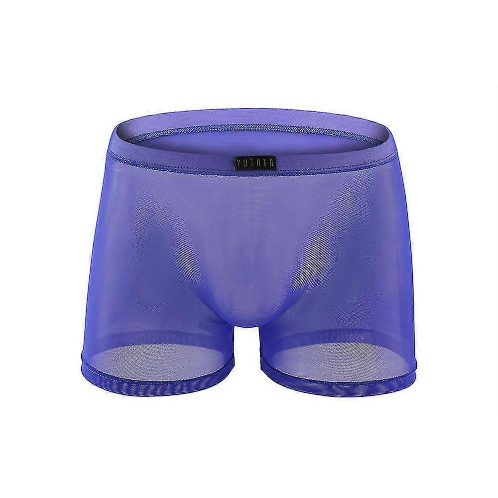 Homme Boxer Slip Respirant Soft Mesh Underwear Bulge Pouch Underpants