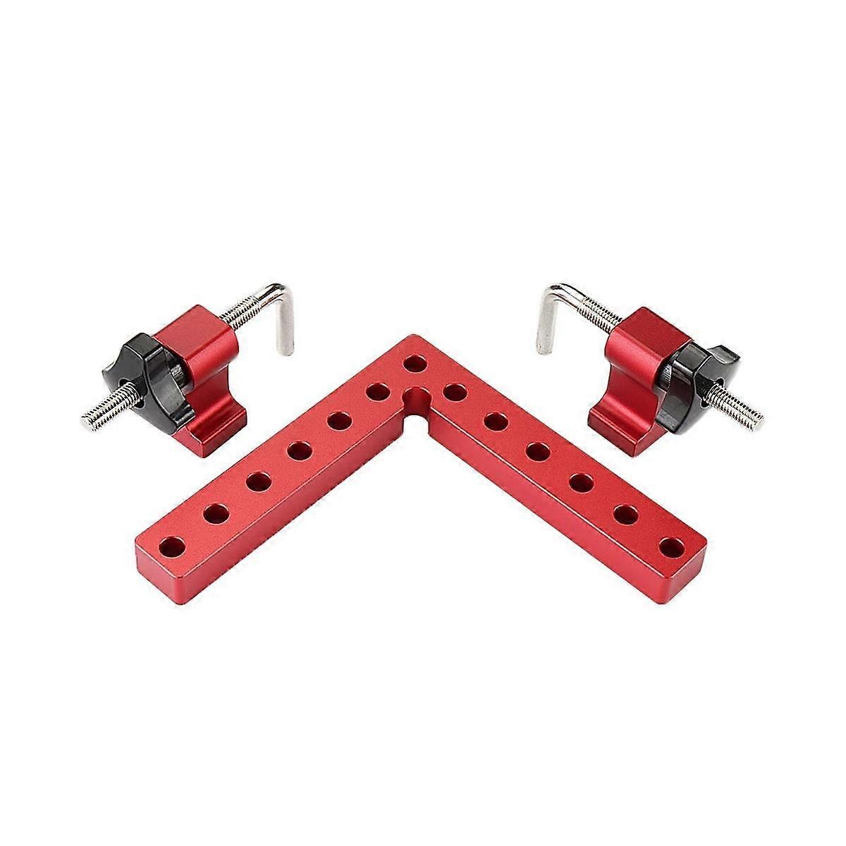 3 Pieces of 100Mm Woodworking Right-Angle Fixture Right-Angle Fixing Clamp L-Shaped Auxiliary Fixtu