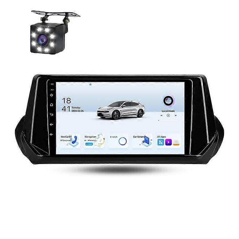 Android Auto Car Radio Multimedia For Peugeot 2008 II 2 2019 - 2021 Wireless Carplay Navigation