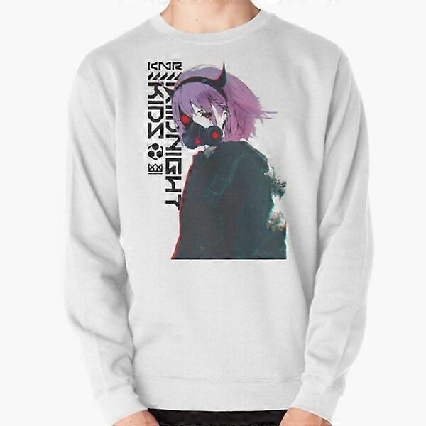 Cyberpunk Gas Mask Anime Evil Girl Pullover Sweatshirt-ML2659