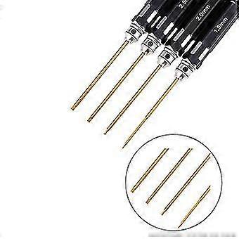 4-piece Hex Screwdriver Set 1.5/2.0/2.5/3.0mm Remote Control Car Remote Control Model Tool Set