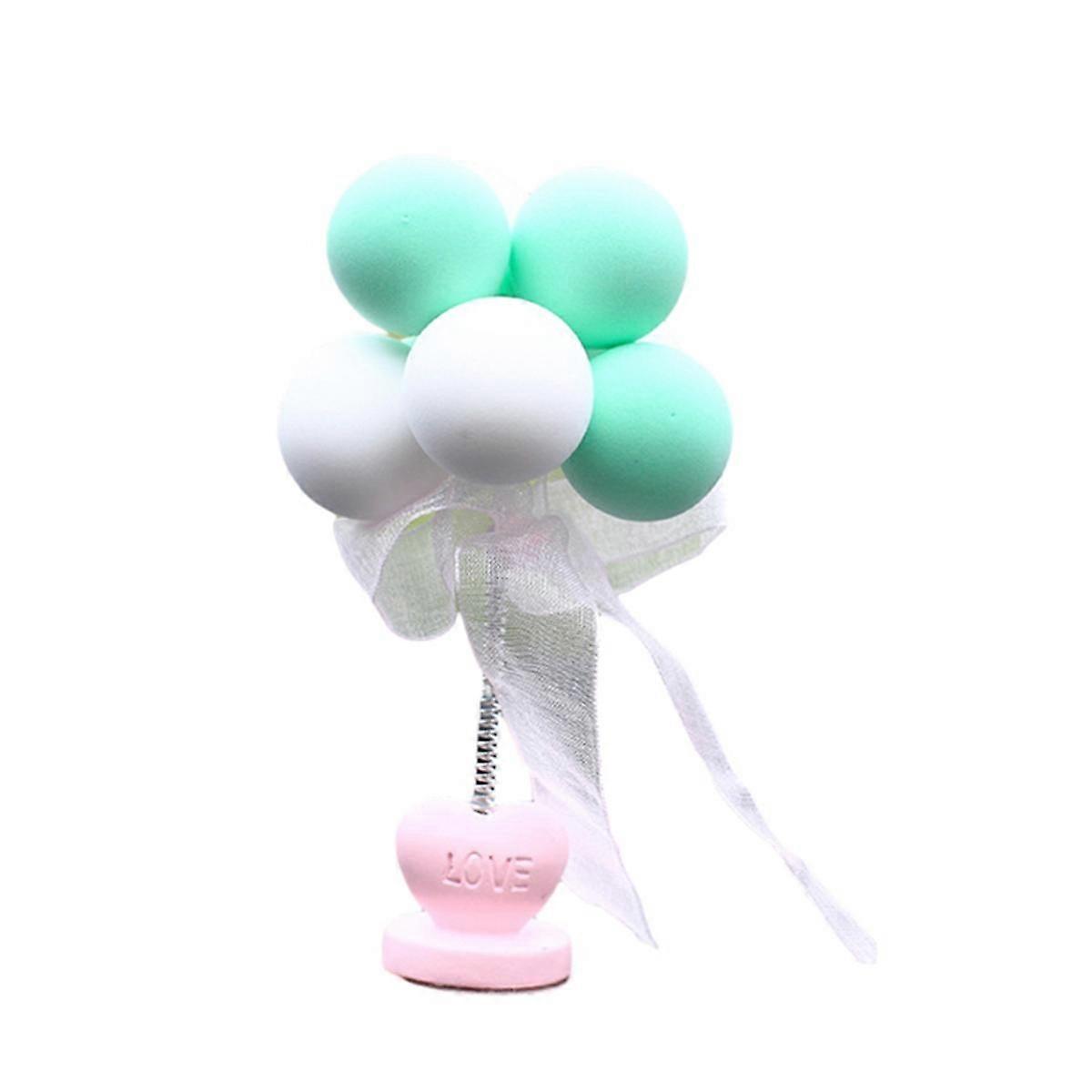 C-Dashboard Ornament, Balloon Bobblehead Car Dash Decor Car Interior Shaking Head Ornaments for Des