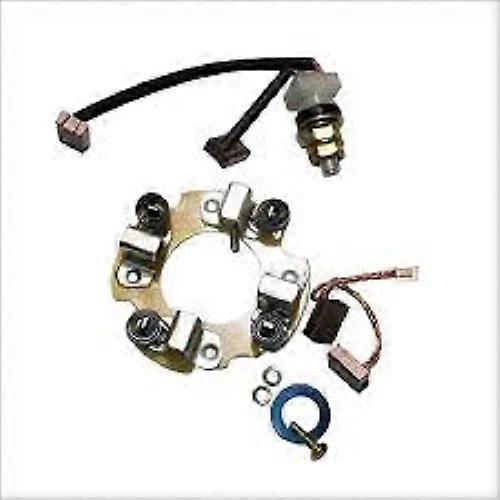 Three wheel 4stroke starter motor brush set (varroc)