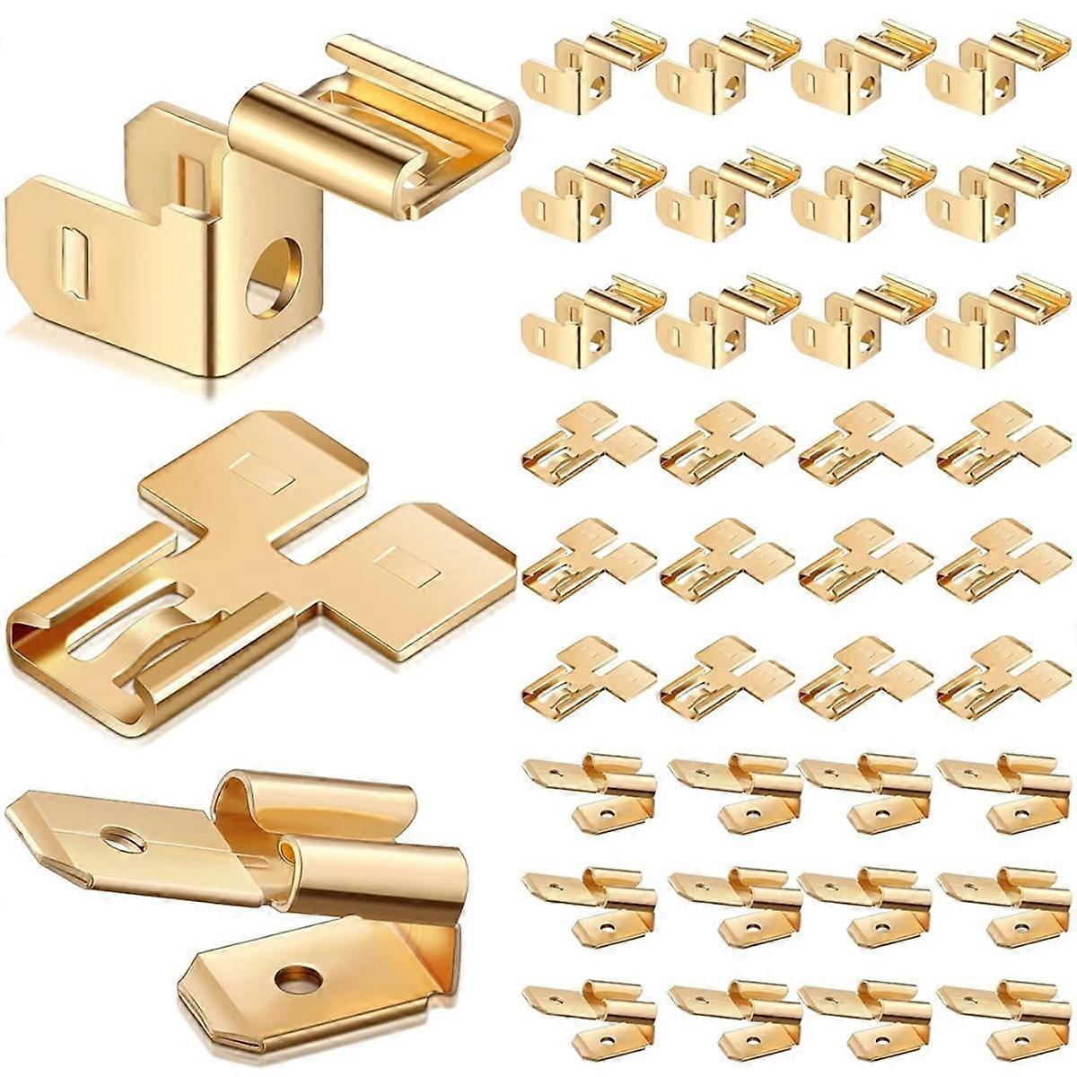 36 Pieces of Electrical Spade Connectors for Professional Use, DIY Enthusiasts